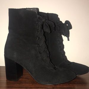 New BiBi Lou Lace Up Booties
